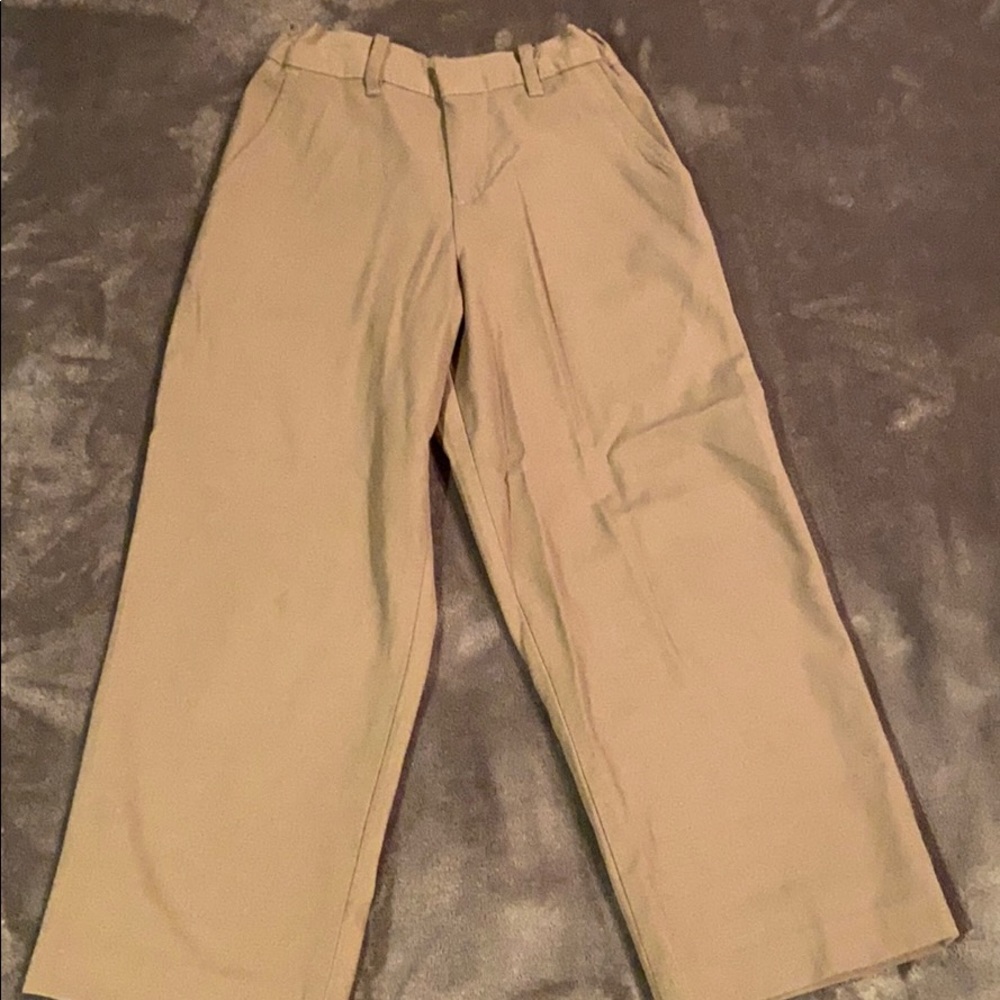 Chaps Boys Tan Dress Pants Size 6